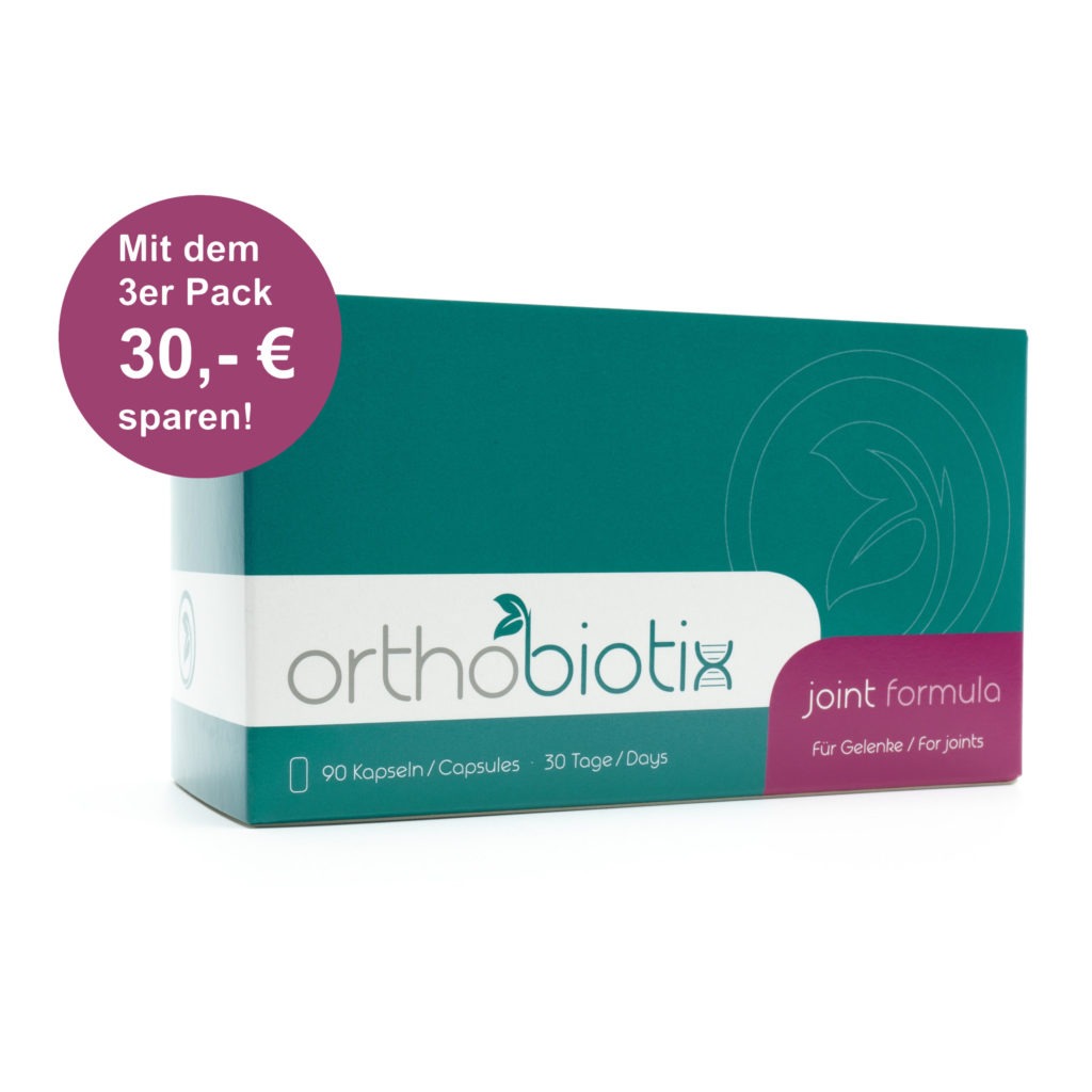 orthobiotix joint formula mit Glucosamin, Chondroitin, MSM und Hyaluron