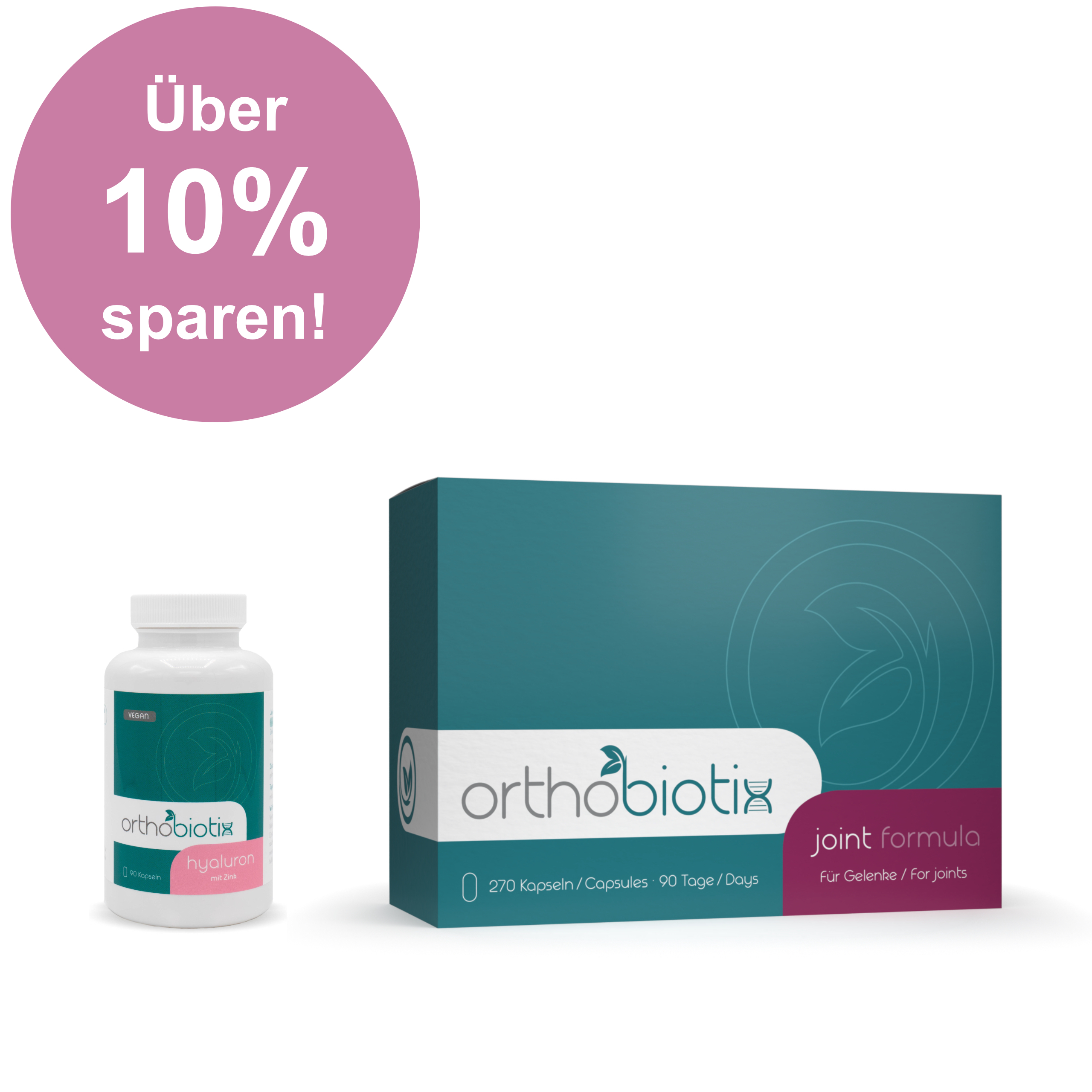 joint formula und Hyaluron Bundle für 3 Monate